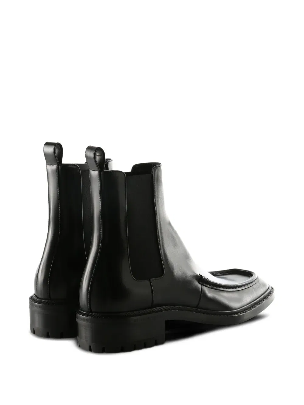 25mm Joe pull-tab square-toe Chelsea boots