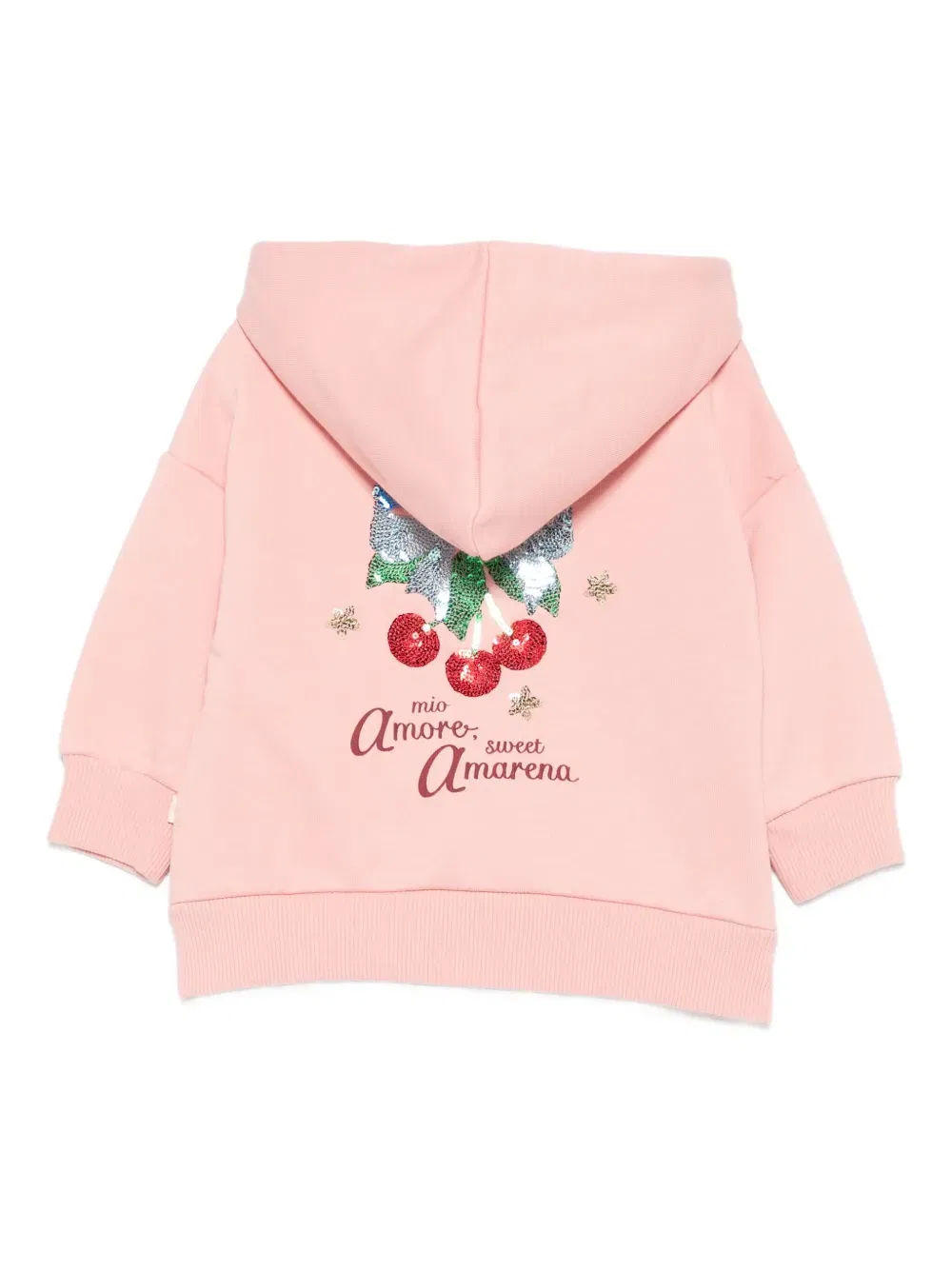 sequin-embellished zipped Hoodie
