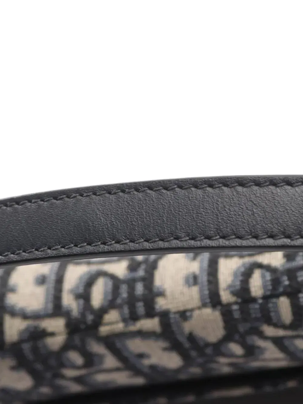 2010s mini Oblique jacquard Saddle shoulder bag