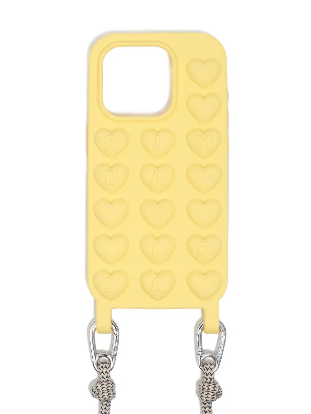 heart-embossed iPhone 16 Pro case