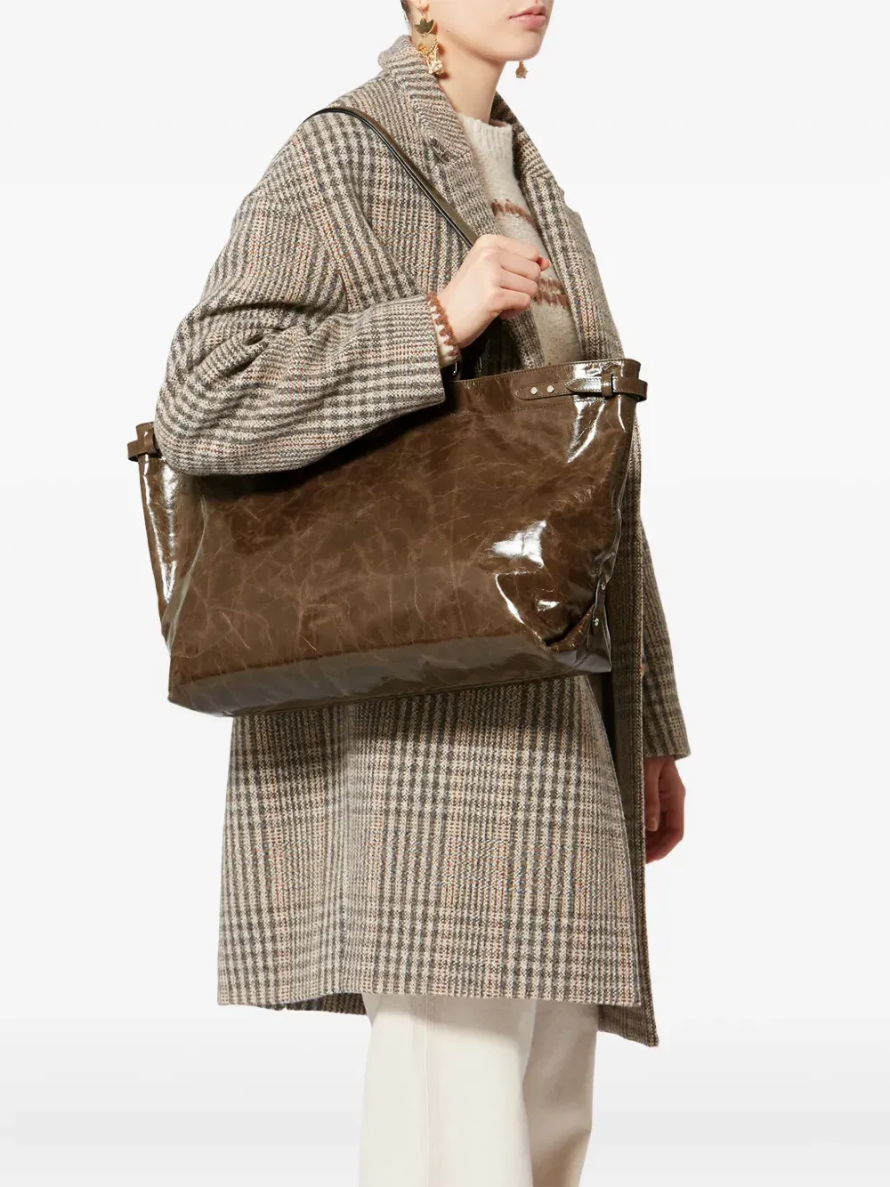 Winna leather tote bag
