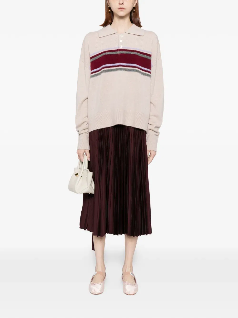 cashmere polo shirt