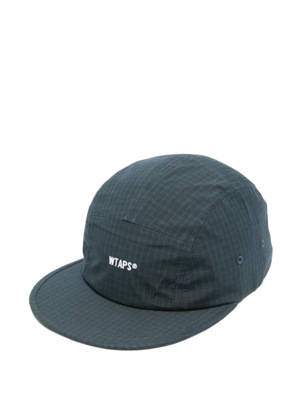logo-embroidered cotton cap
