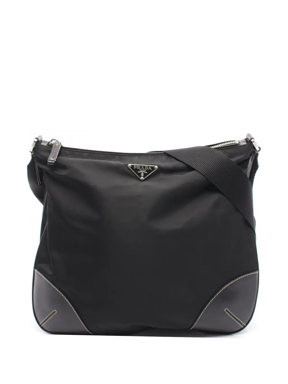 2000s Tessuto Light nylon shoulder bag