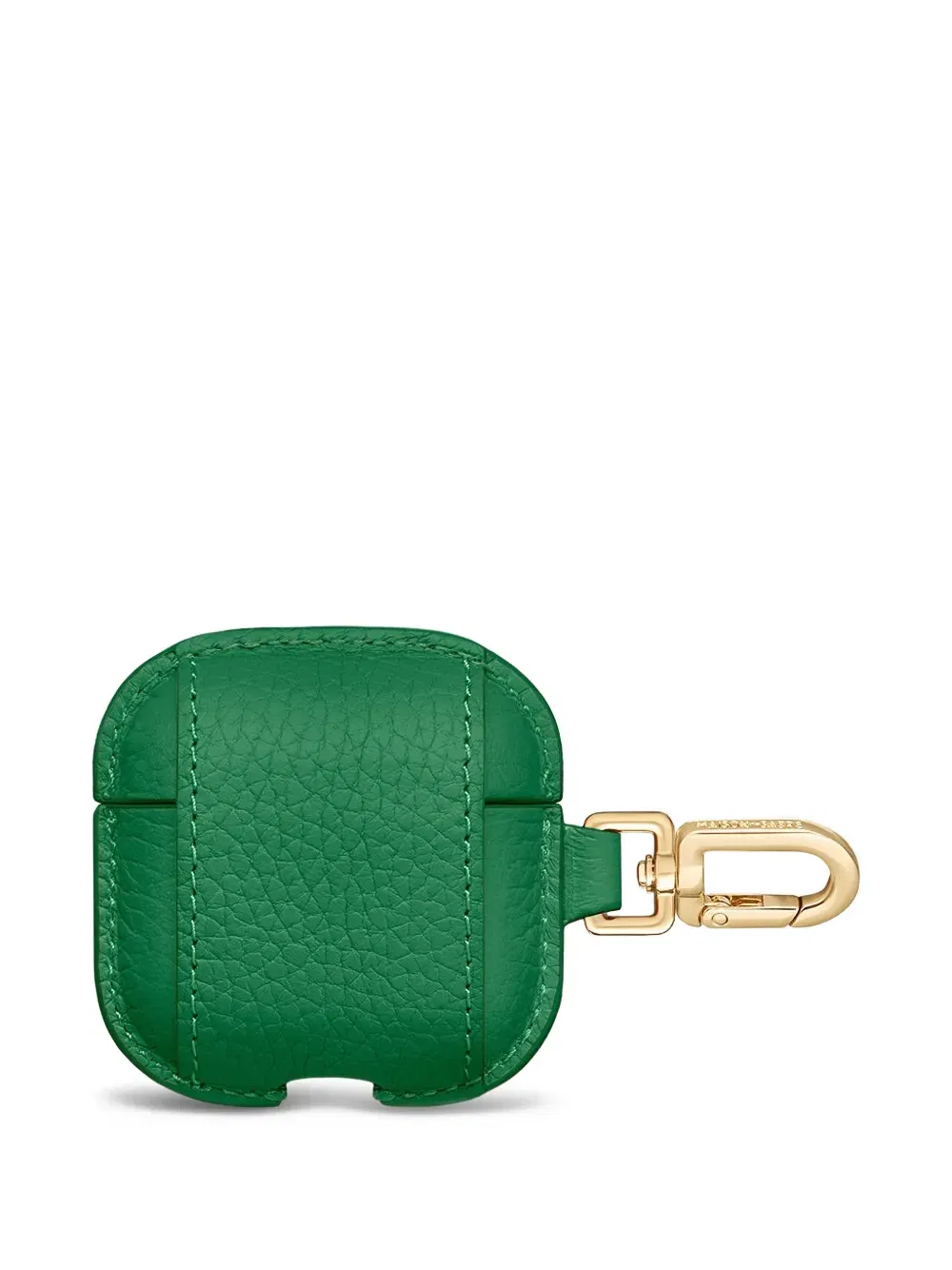 leather AirPods 4 keyring case