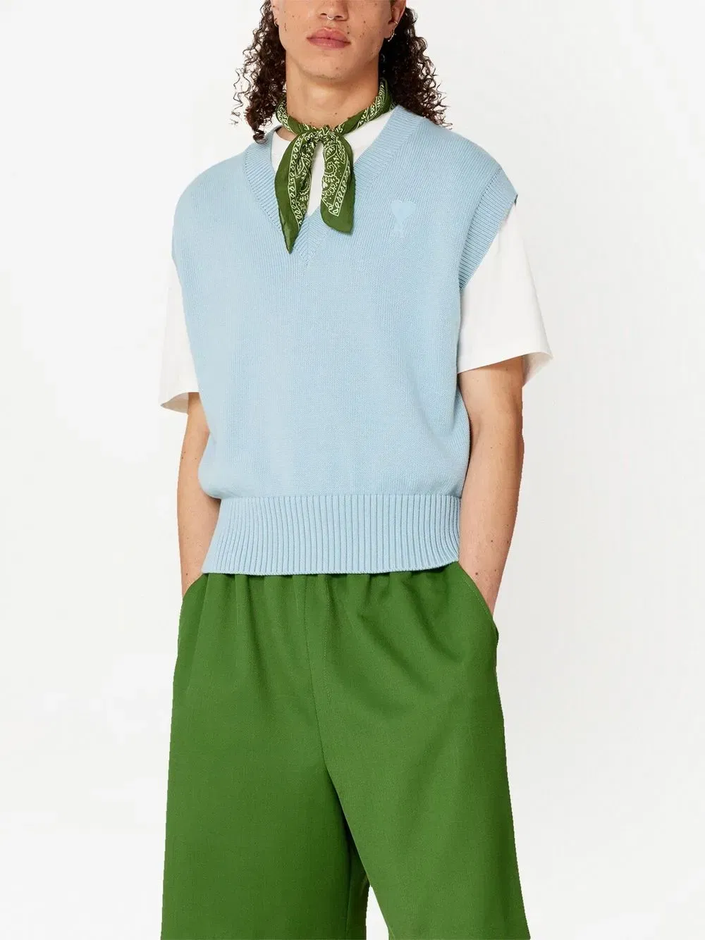 Ami De Coeur V-neck vest