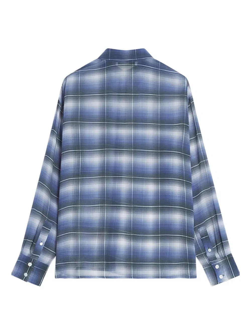 plaid buttoned shirt