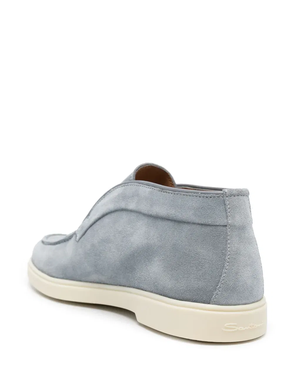 slip-on suede boots
