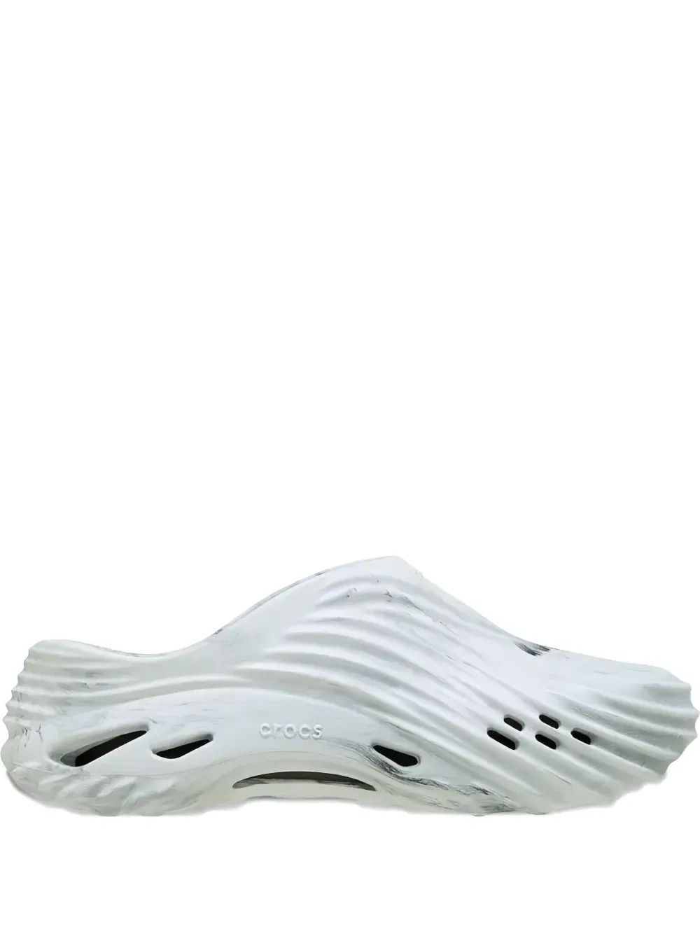 Echo Wave Marbled White clogs