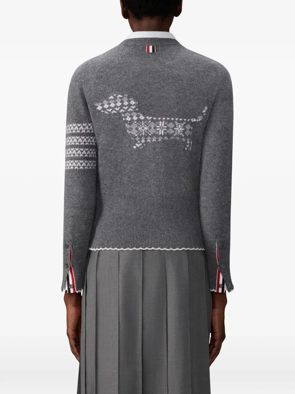 button-detail sweater