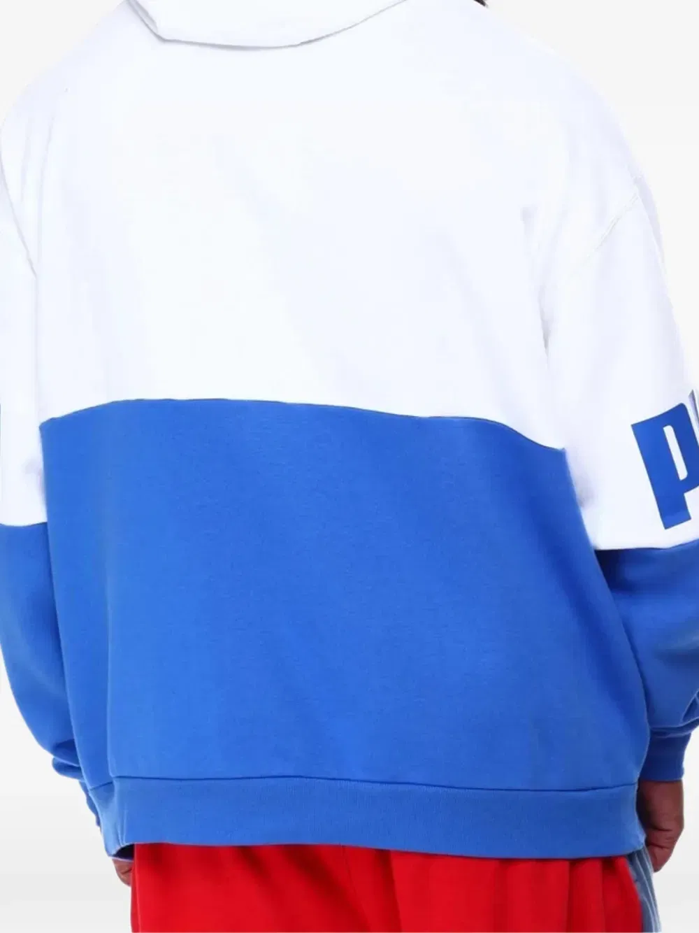 Power Colorblock kangaroo pocket Hoodie