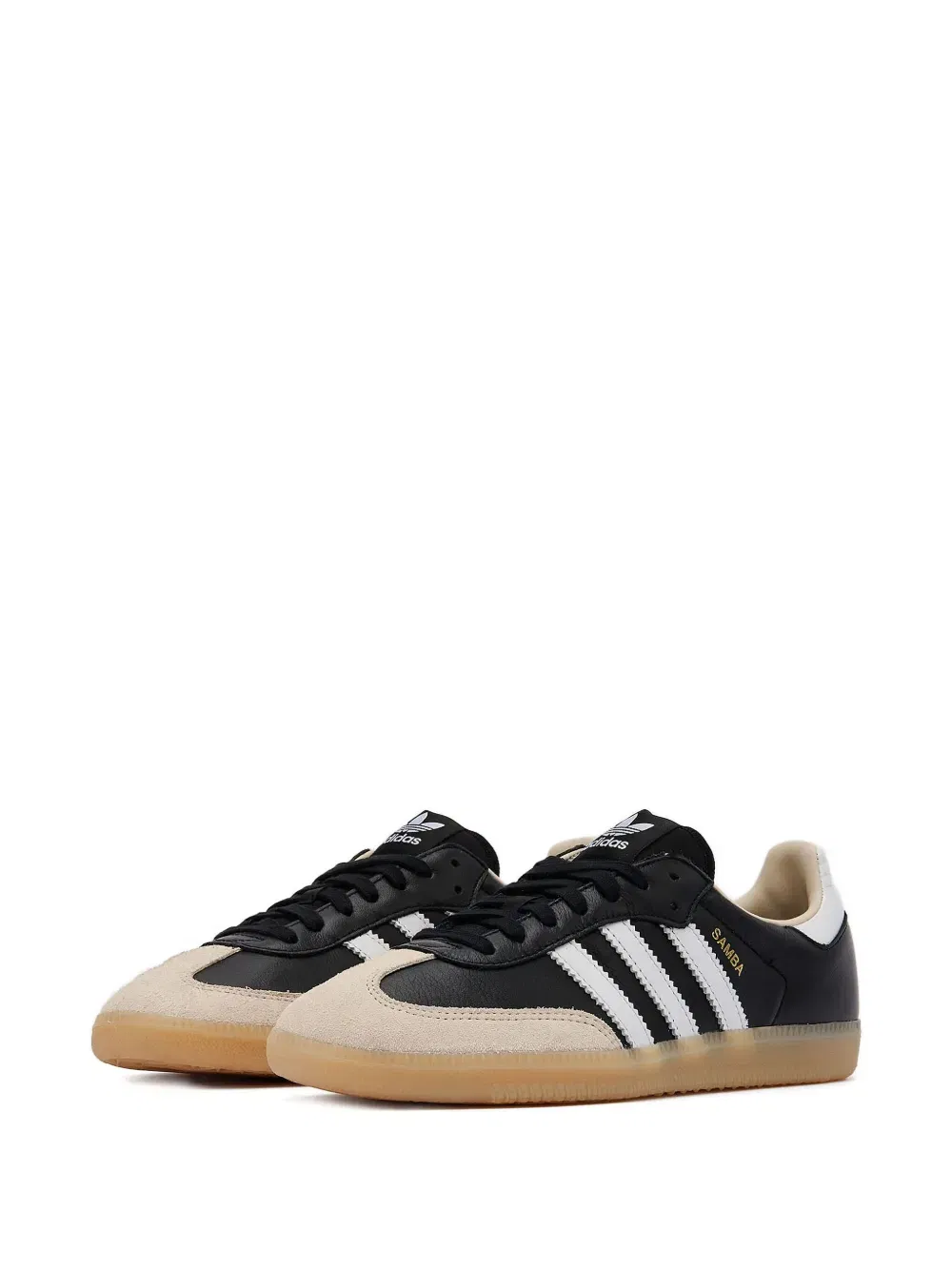 Samba OG "Core Black/Wonder White/Silver Metallic" sneakers
