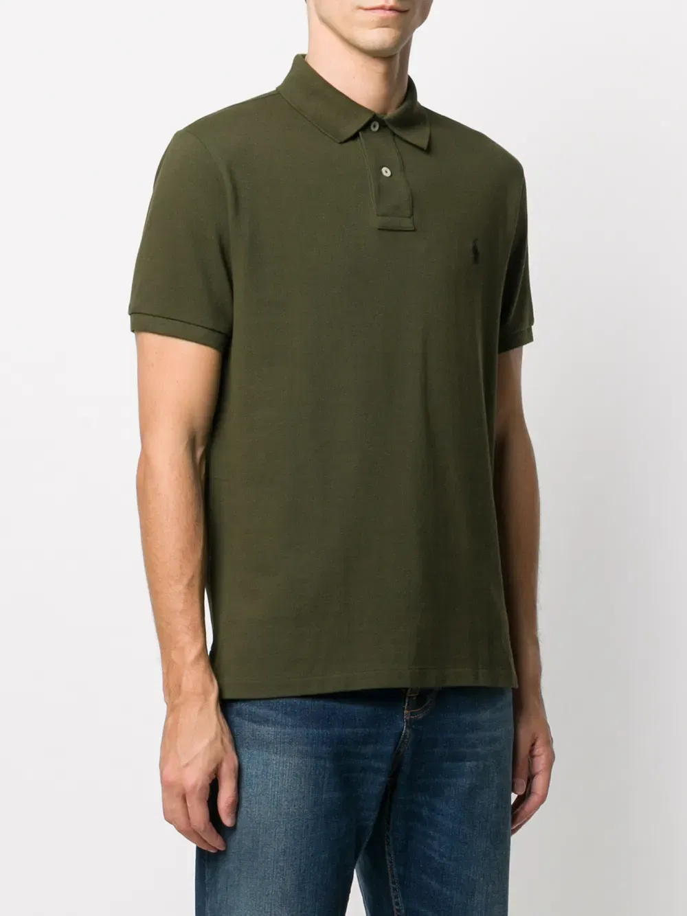 shortsleeved polo shirt