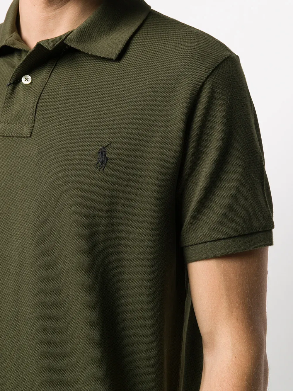 shortsleeved polo shirt