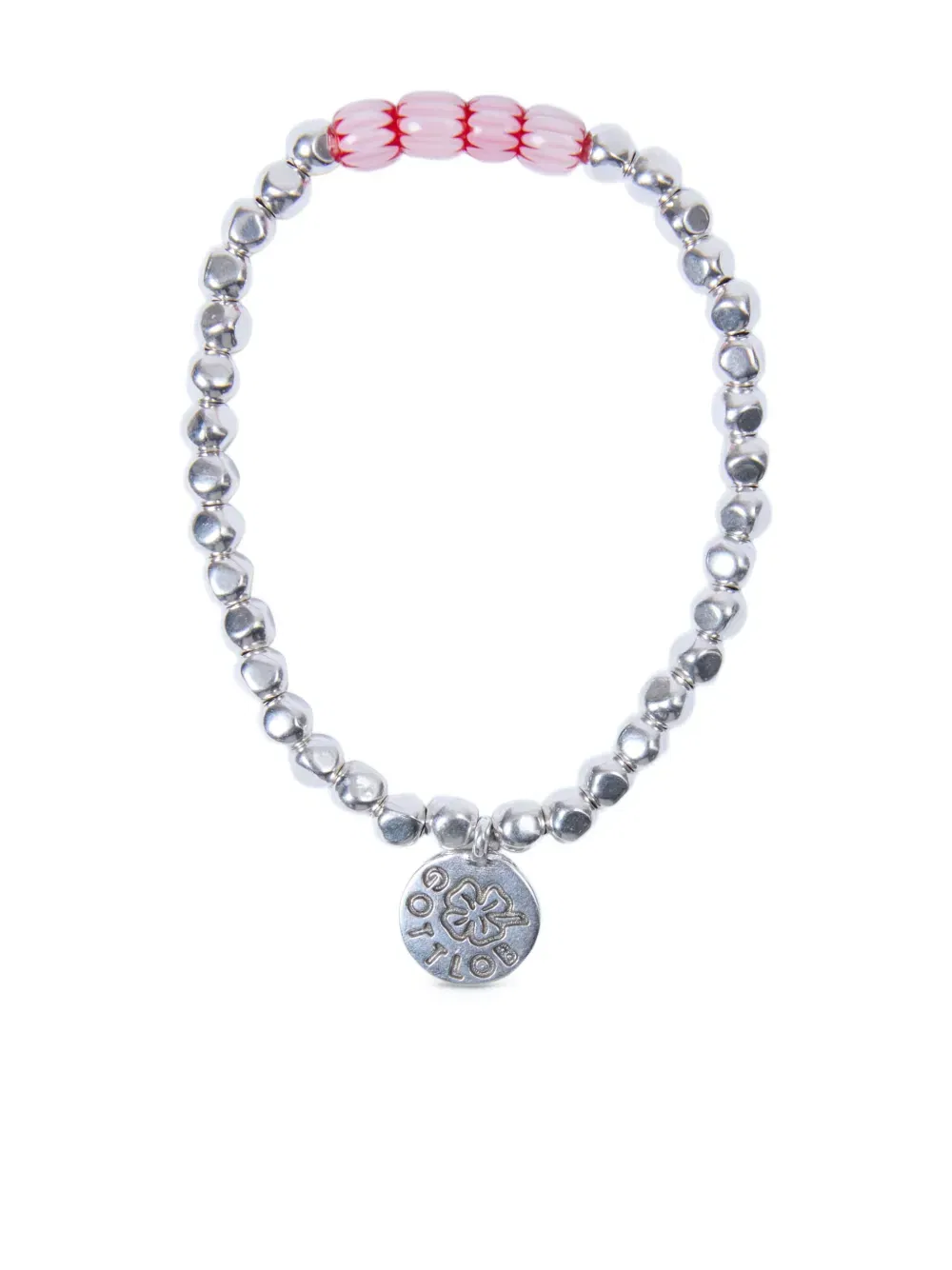 clover-engraved bracelet