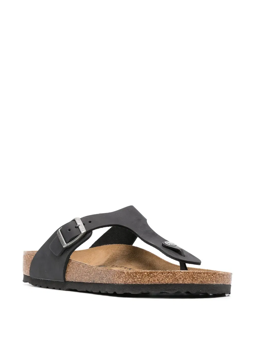 buckle-detail flip flop sandals
