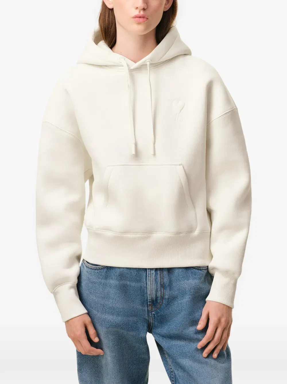 Ami De Coeur embossed Hoodie