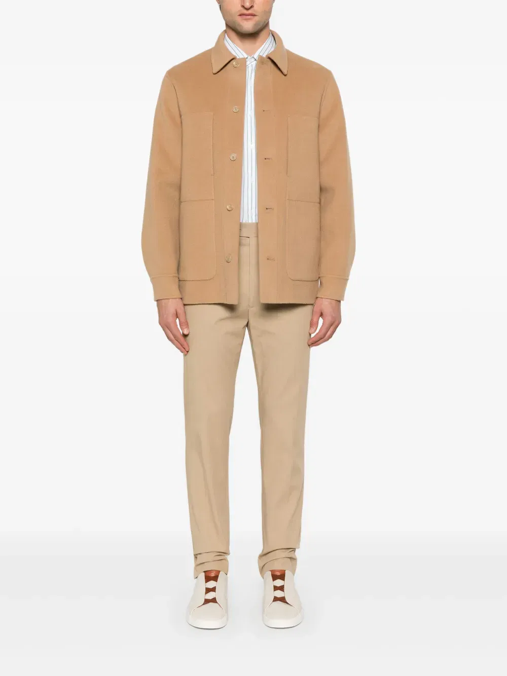 cotton chino trousers
