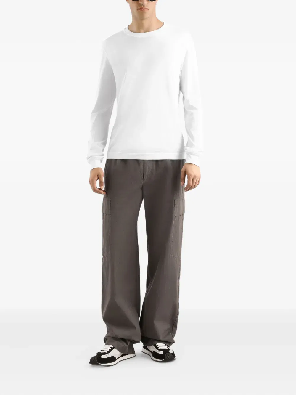long-sleeve cotton T-Shirt