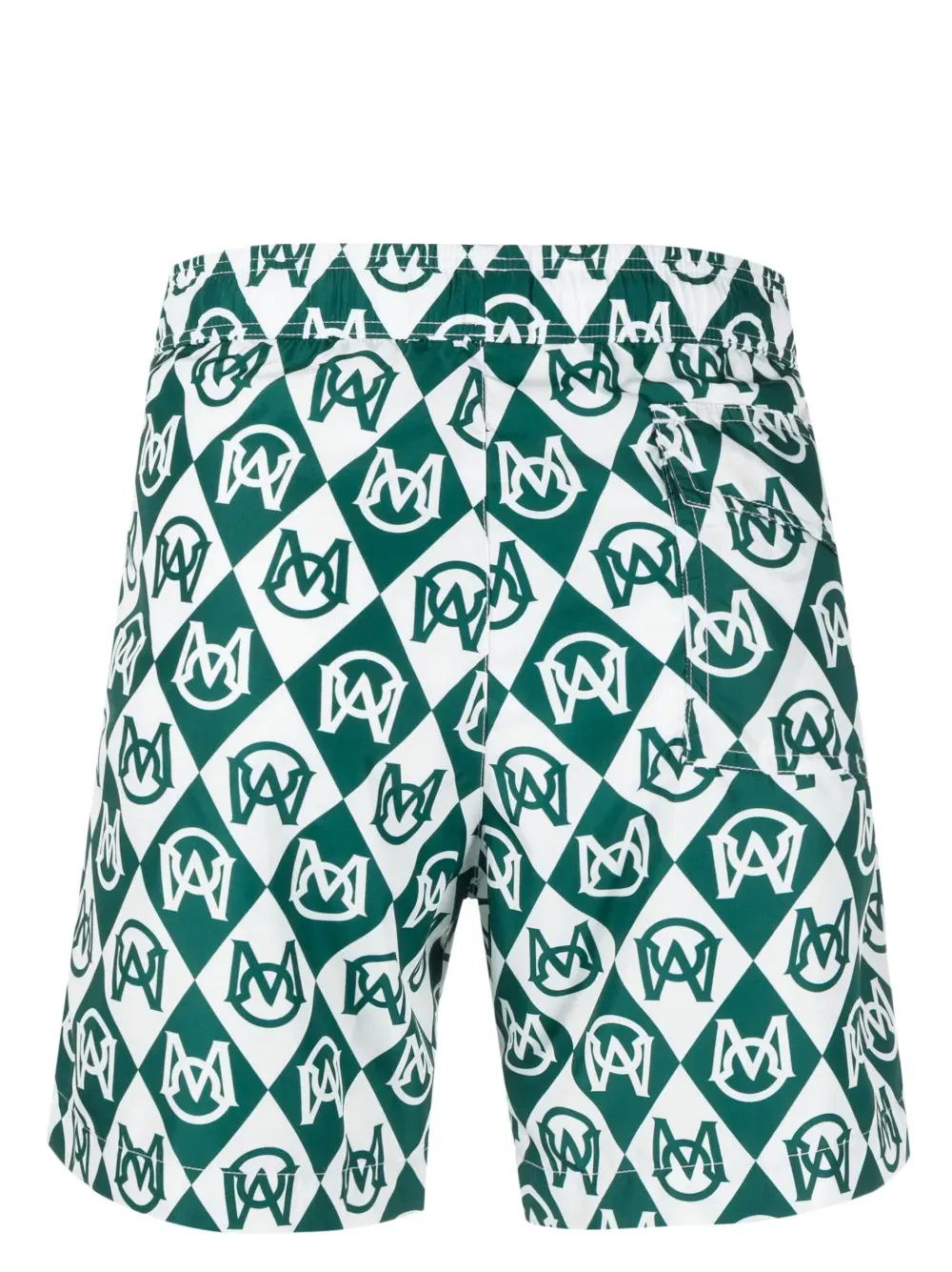 monogram-print swim shorts