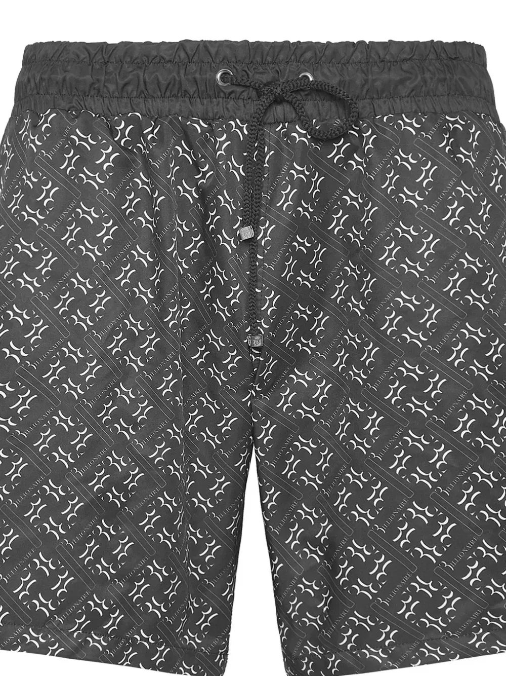 monogram-print swim shorts