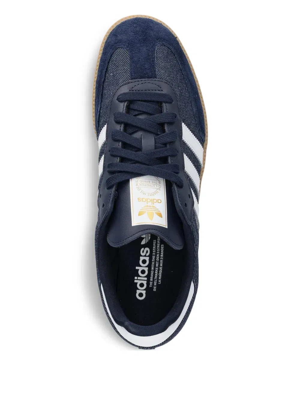 Samba three-stripe sneakers