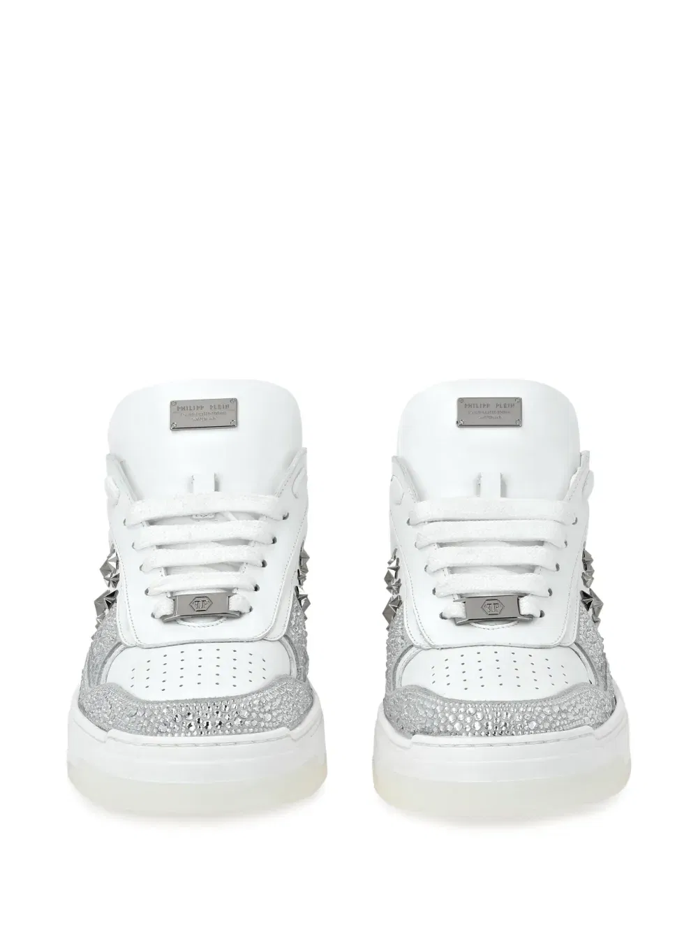 stud-embellished sneakers