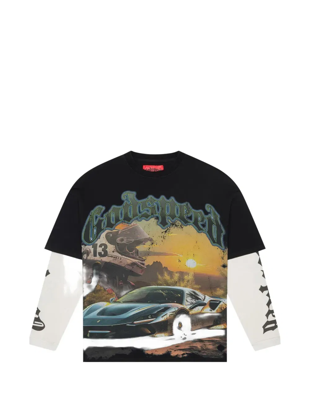 layered sunset drift T-Shirt