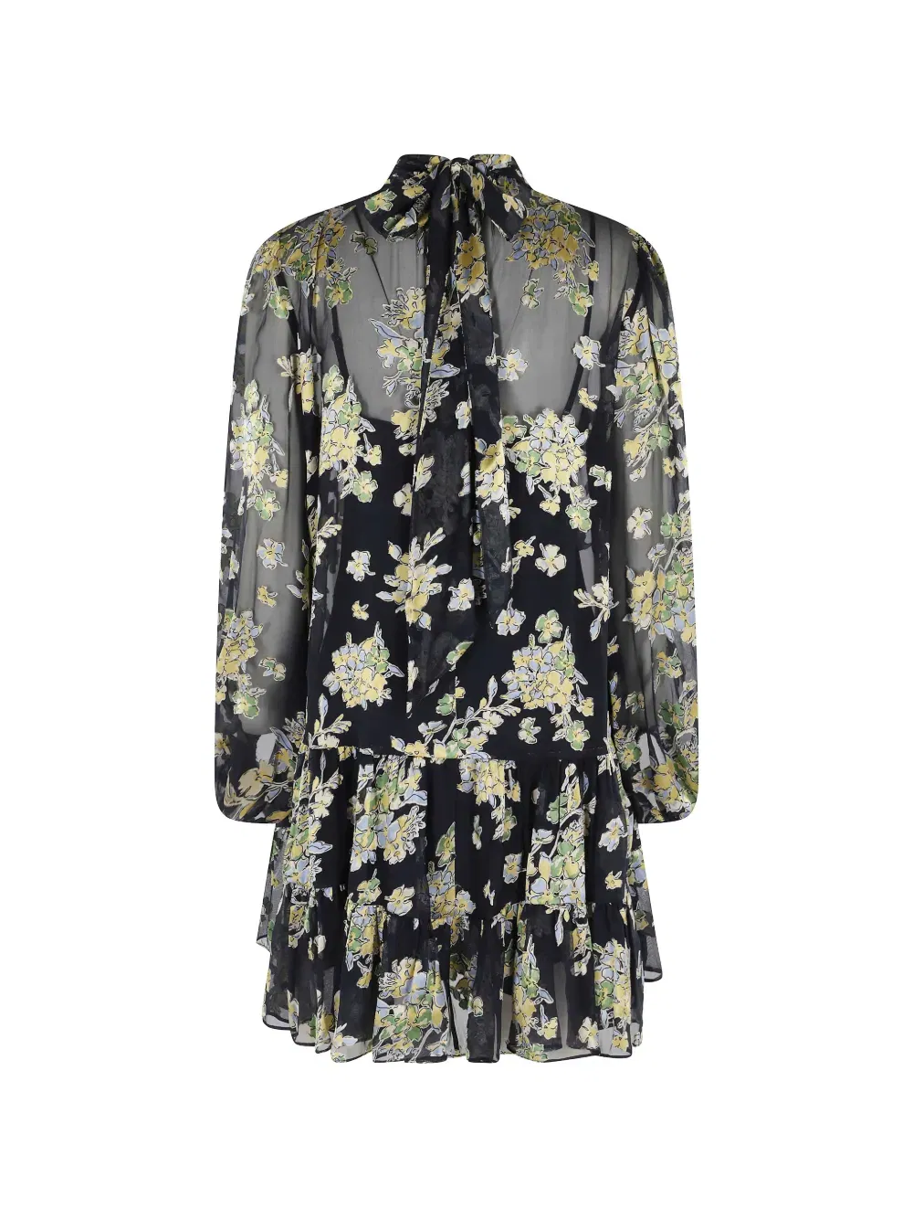 Anaya floral-print mini dress