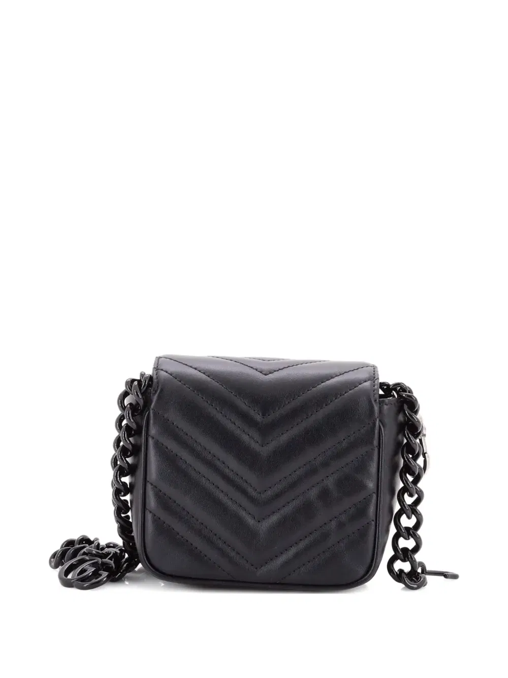 GG Marmont Flap Matelasse Leather Mini belt bag