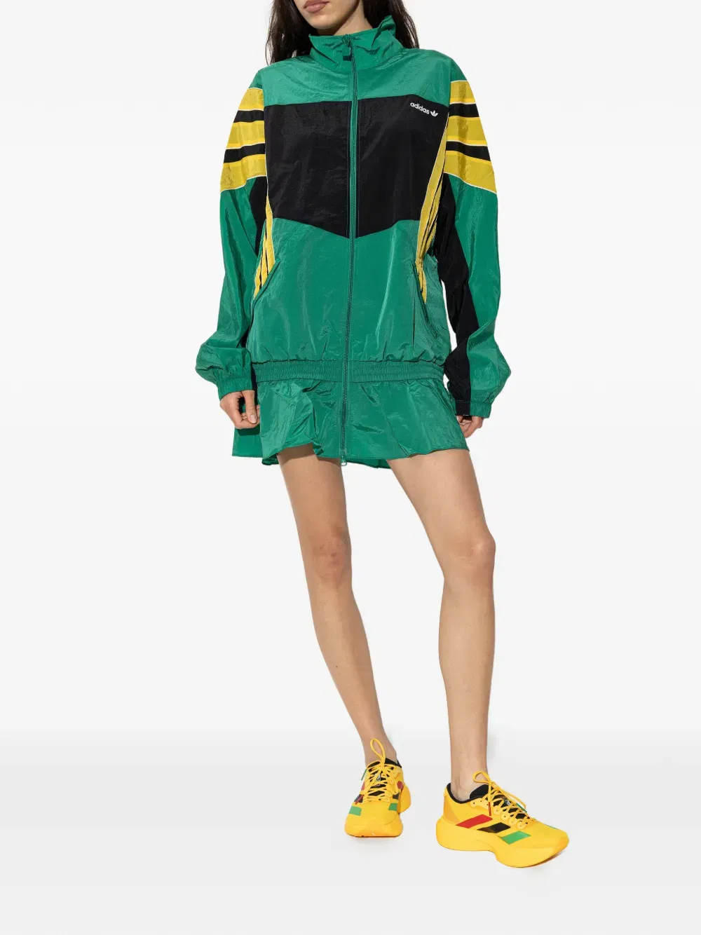 xBob Marley Jamaica 26 Adizero Evo Sl striped sneakers