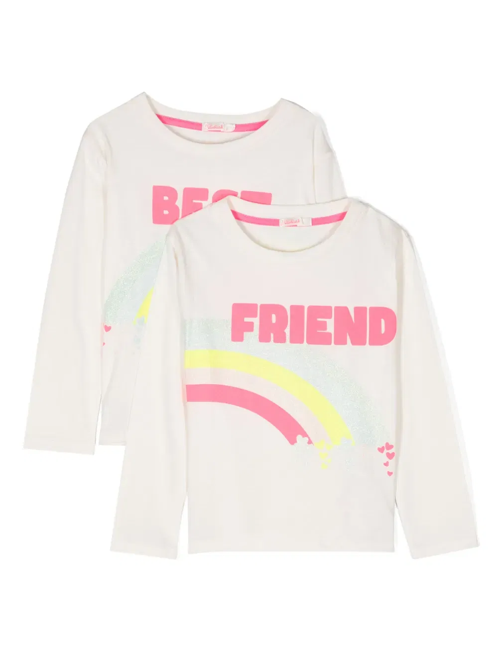Best Friend-print T-shirts (pack of two)