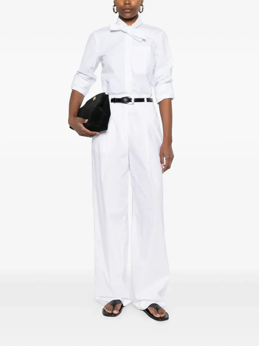Axel pleated trousers