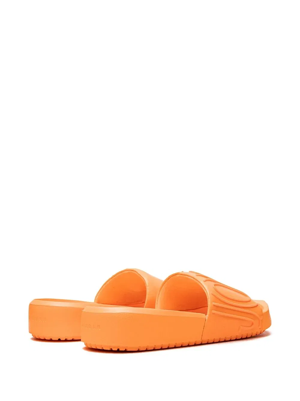 Nola logo-embossed slides