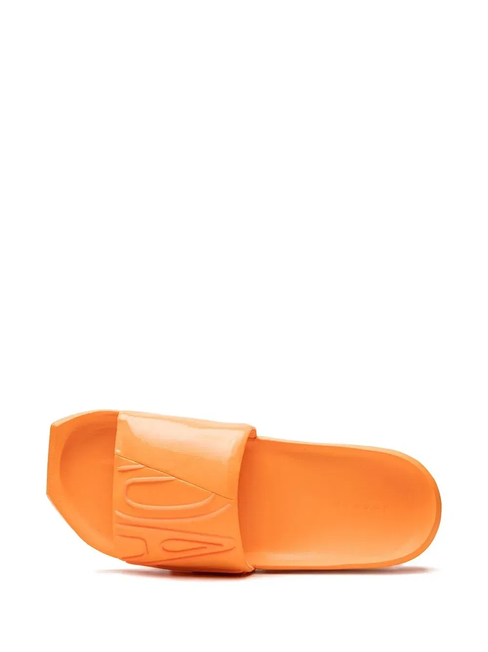 Nola logo-embossed slides