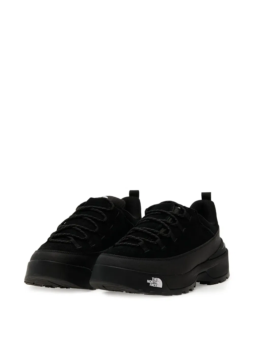 chunky-sole lace-up sneakers