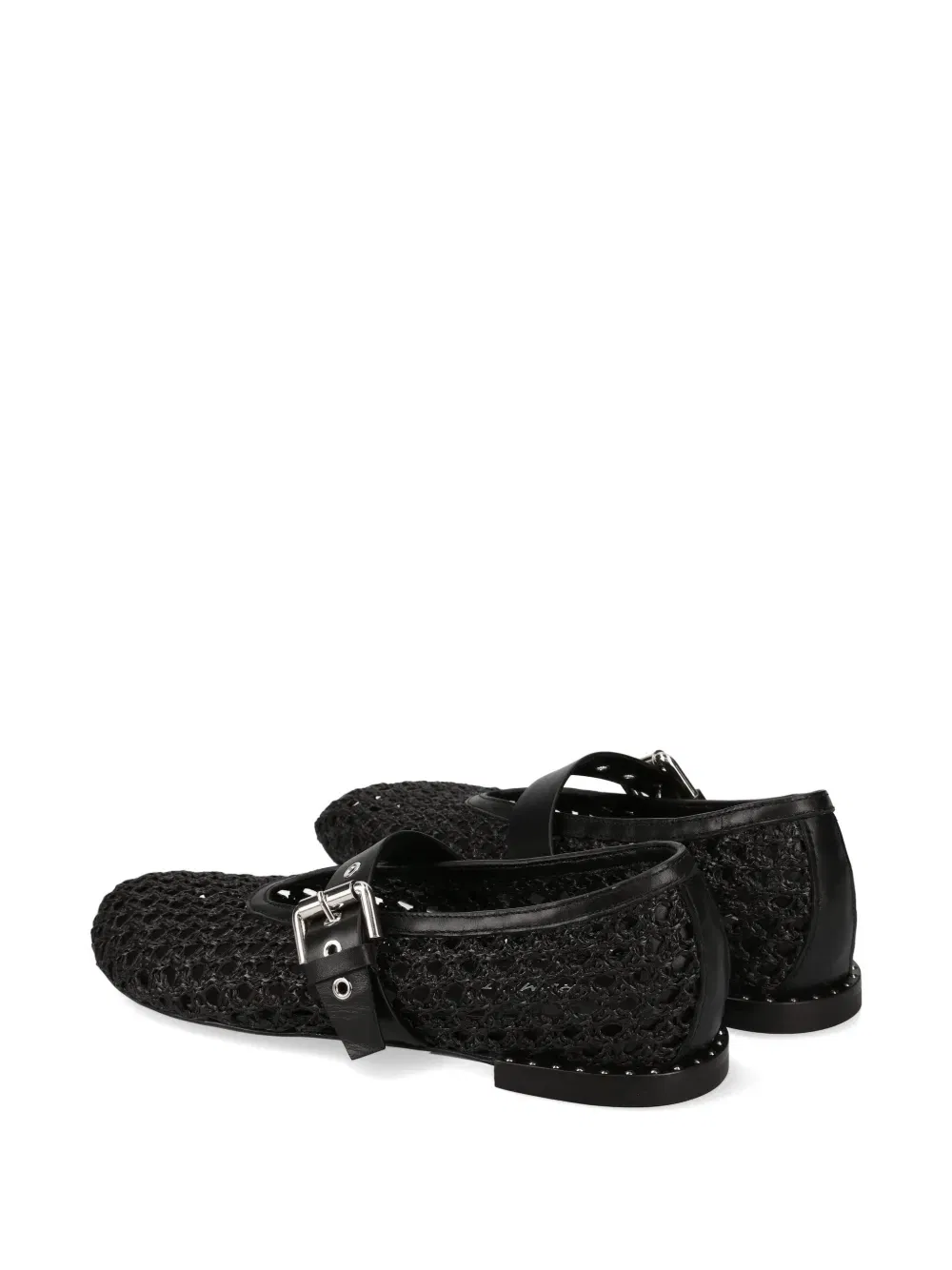 interwoven ballet flats