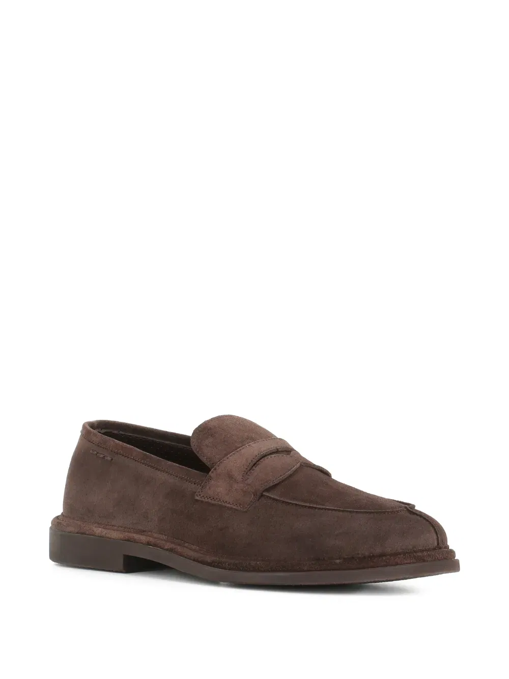 penny-strap loafers