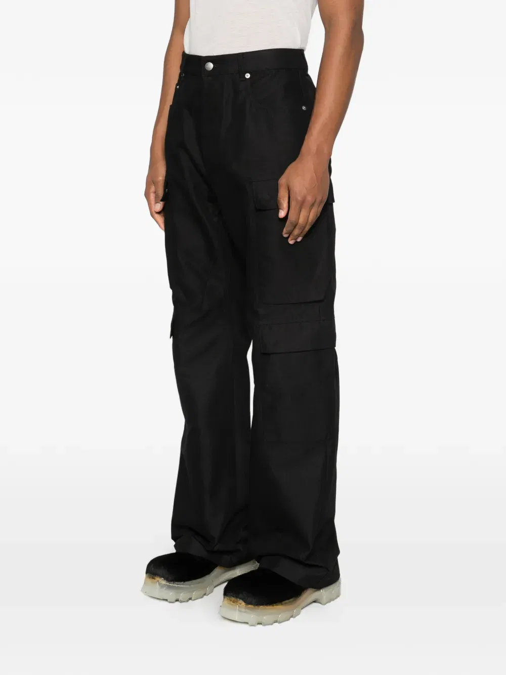cargo-pocket jeans