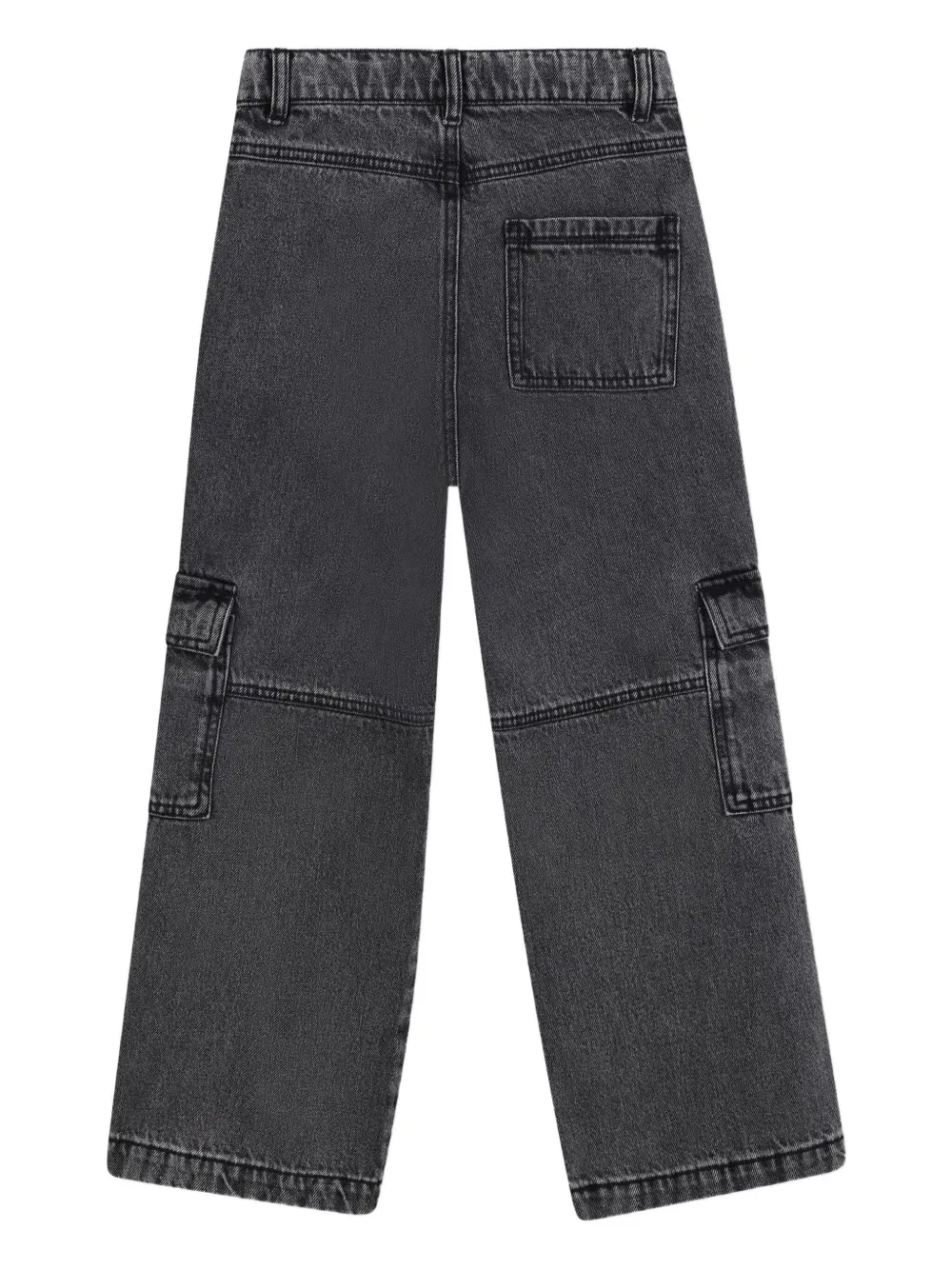 cargo-pocket jeans