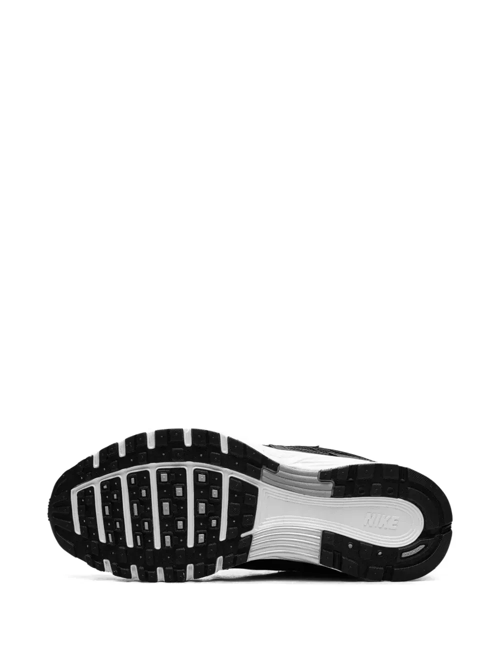 P-6000 "Black/White/Metallic Silver" sneakers