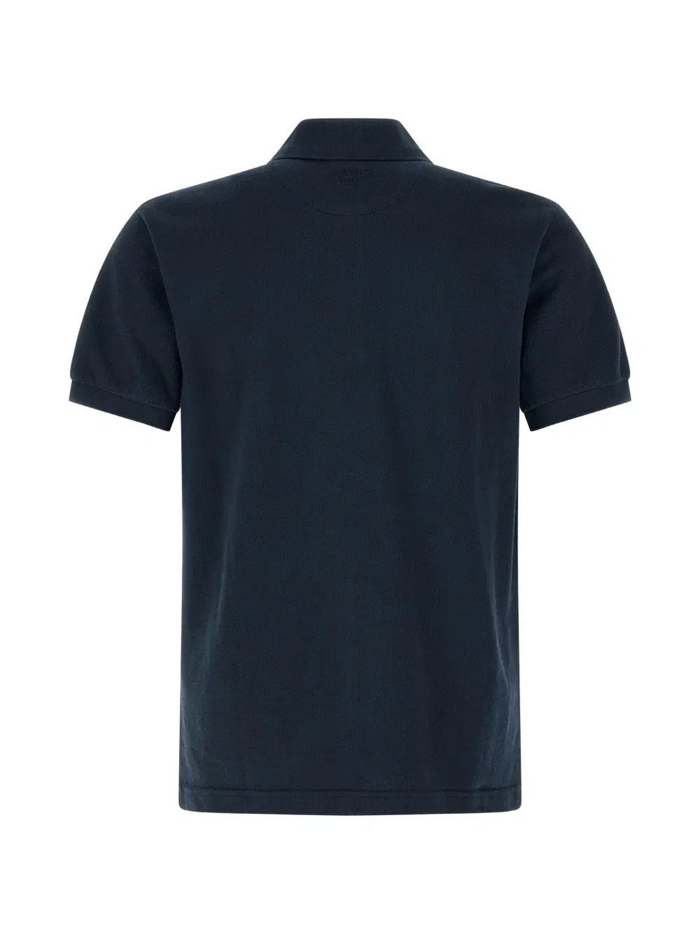 flower-patch polo shirt