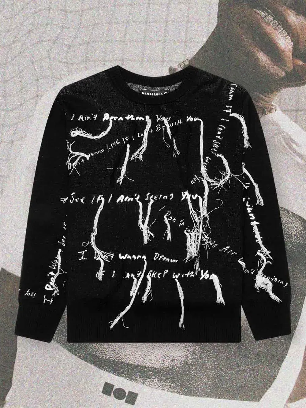 X Kodak crew-neck sweater
