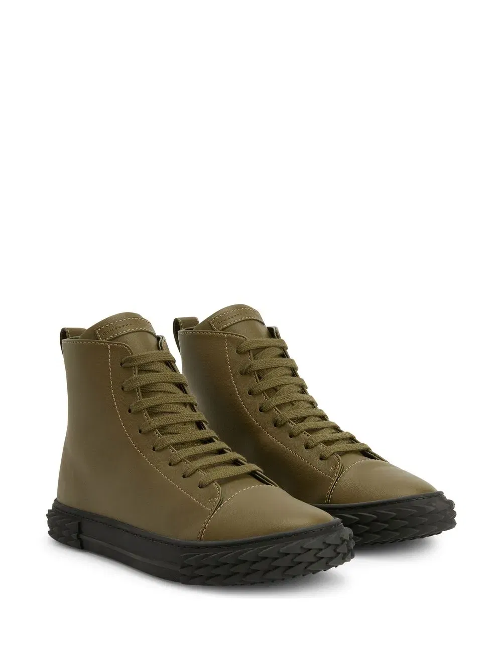 Ecoblabber lace-up high-top sneakers