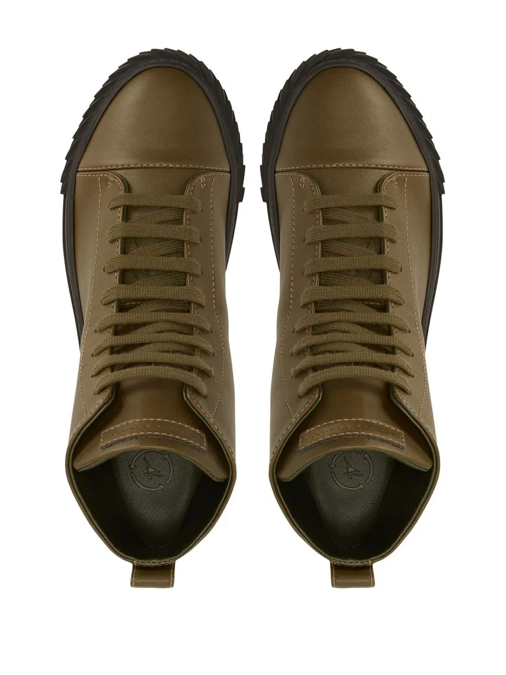 Ecoblabber lace-up high-top sneakers