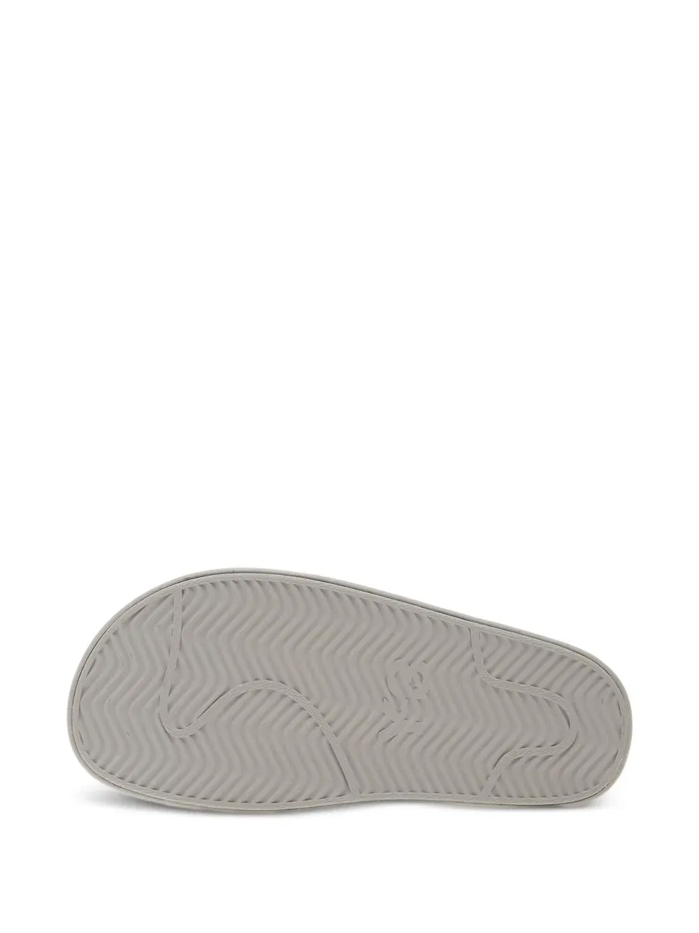 logo-detail suede slides