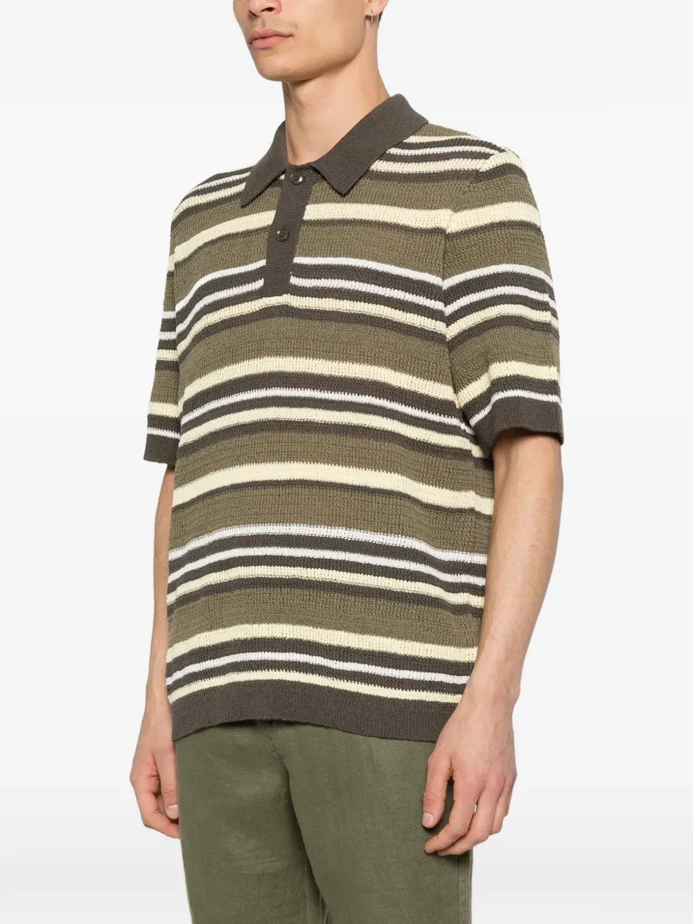 Samarco striped polo shirt