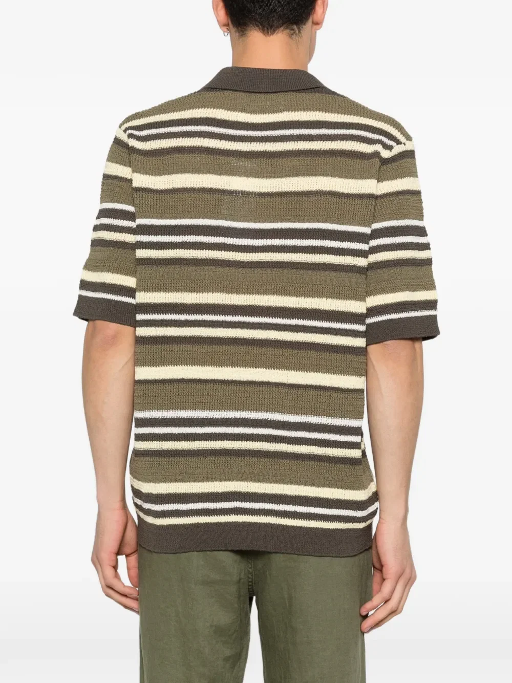 Samarco striped polo shirt