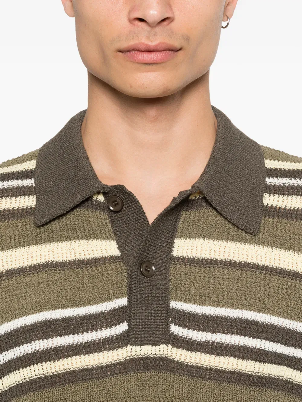 Samarco striped polo shirt