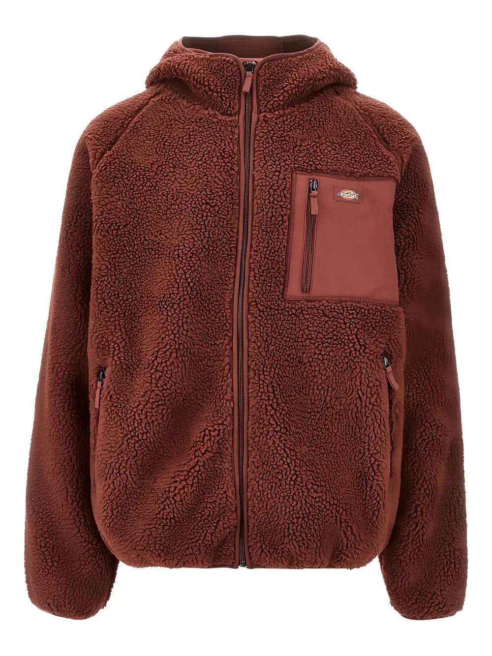 Central High zip-fastening Hoodie